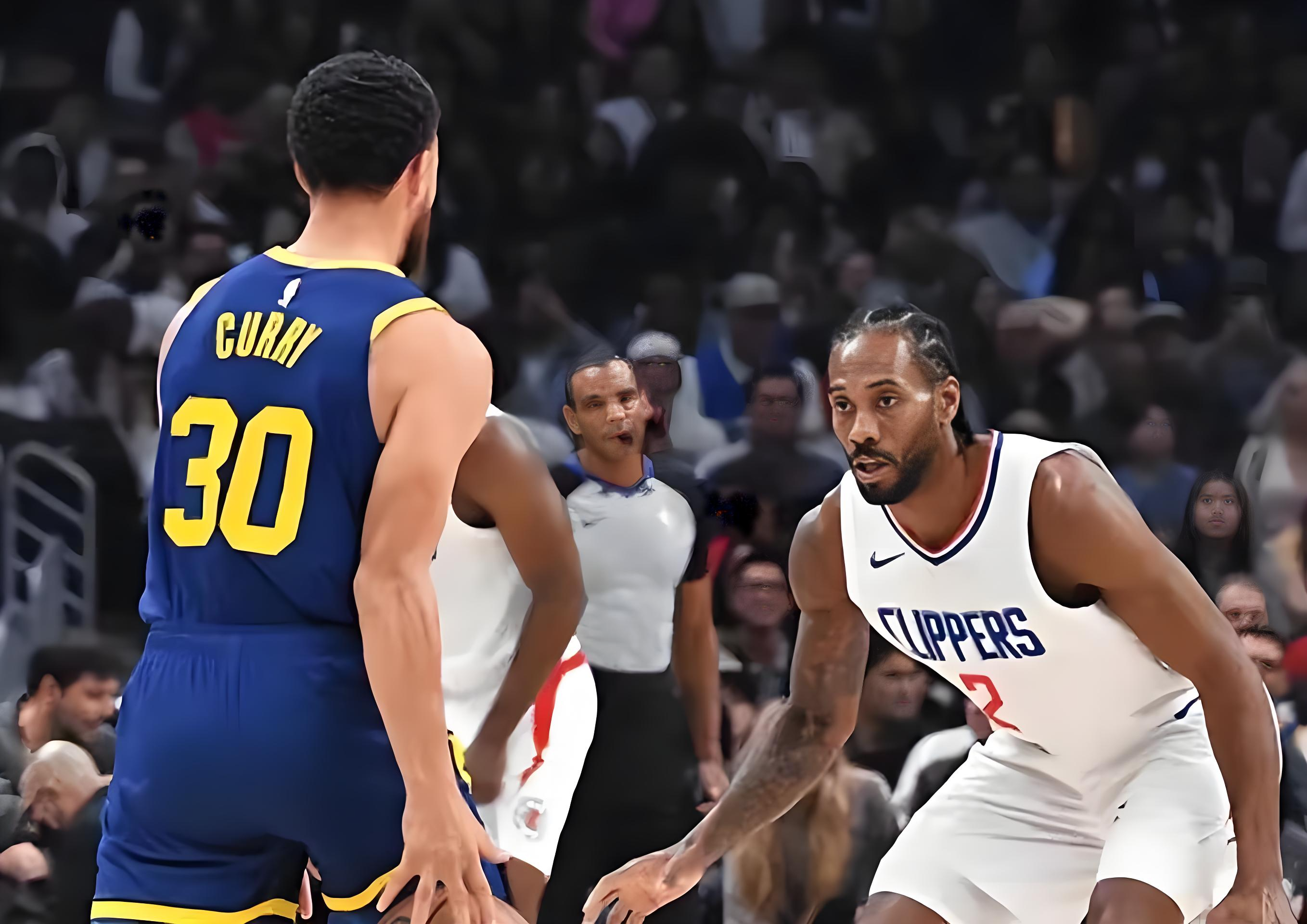 勇士与快船展开激烈对决